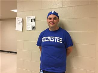 Mr. Byrd visits his alma mater for Homecoming week