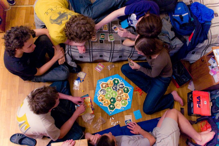 Board games let you and your friends bond at home. Photo courtesy of Creative Commons. 