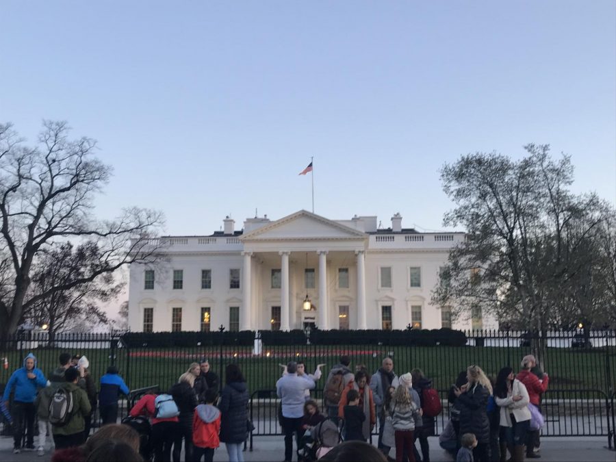 The White House in Washington D.C.  
Photo courtesy of Sanya Gupta. 