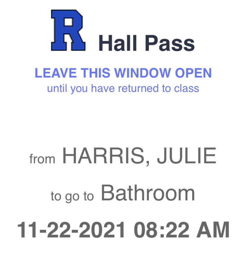 Hall pass