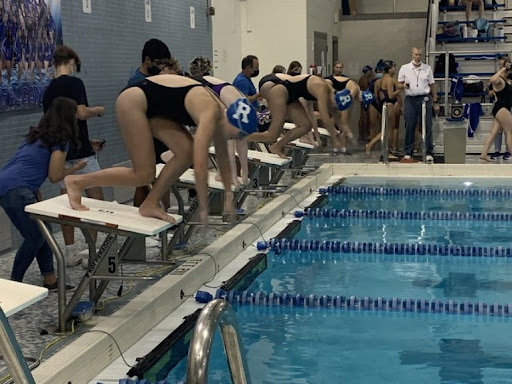 RHS competes for State Swim & Dive